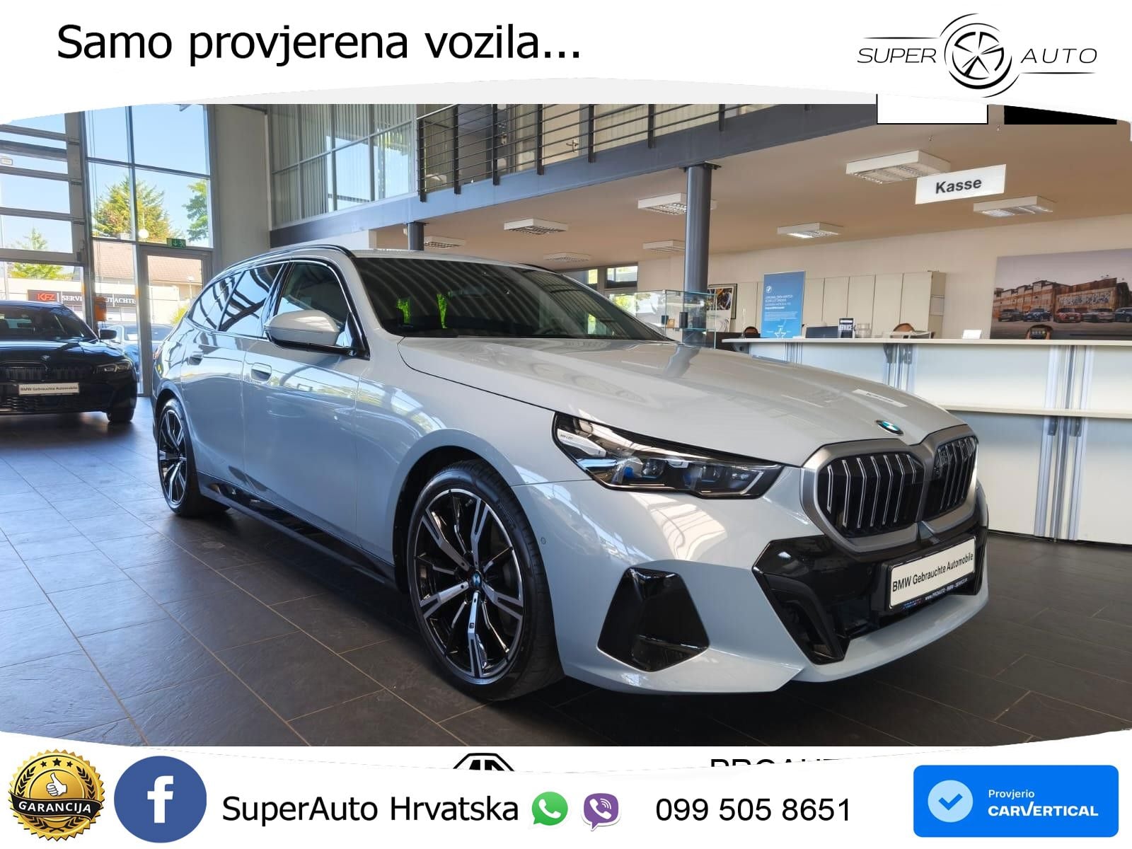 BMW 520d Touring (197 KS) xDrive Steptronic M Sport LED+GR SJED+ACC