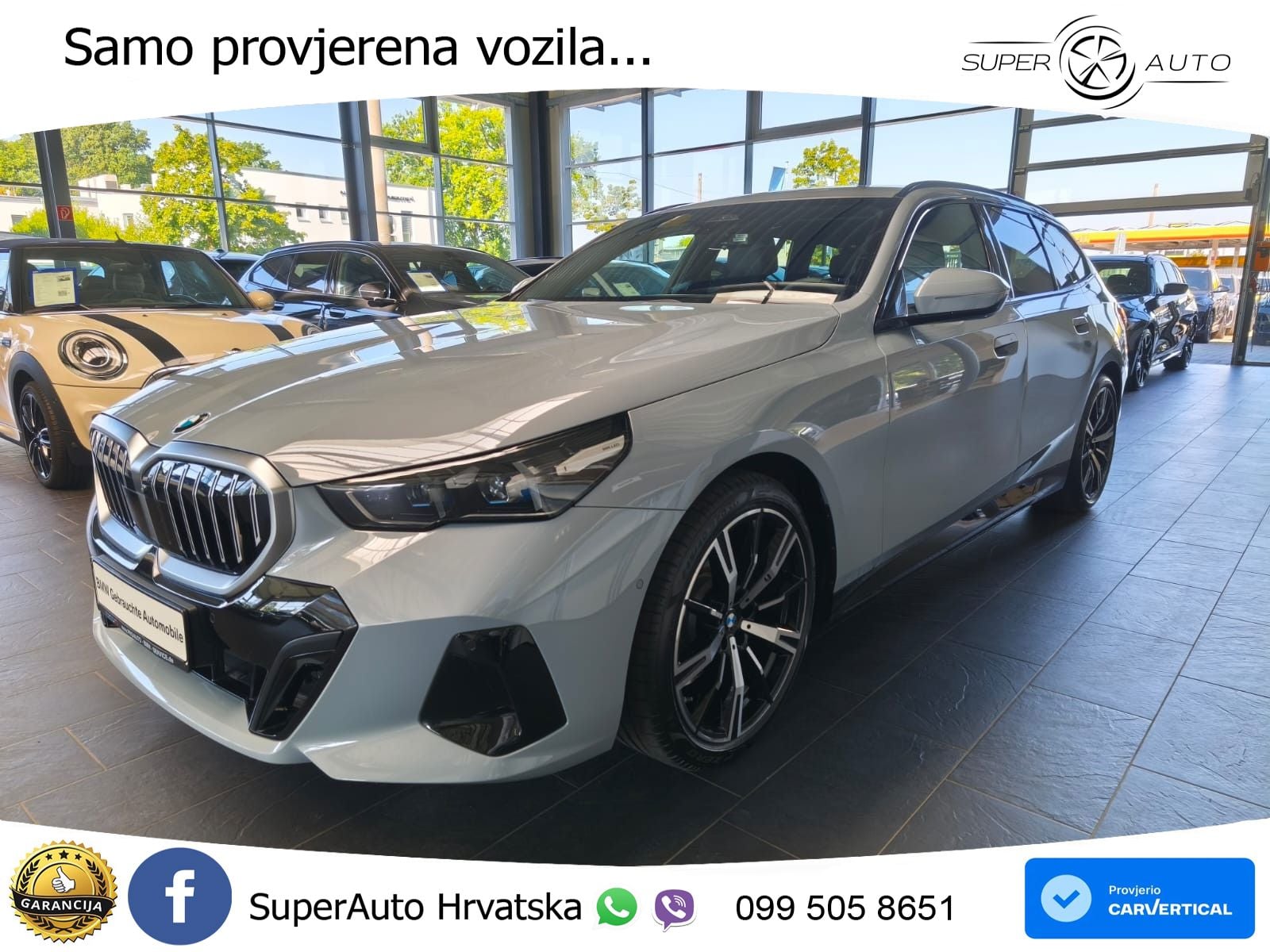BMW 520d Touring (197 KS) xDrive Steptronic M Sport LED+GR SJED+ACC