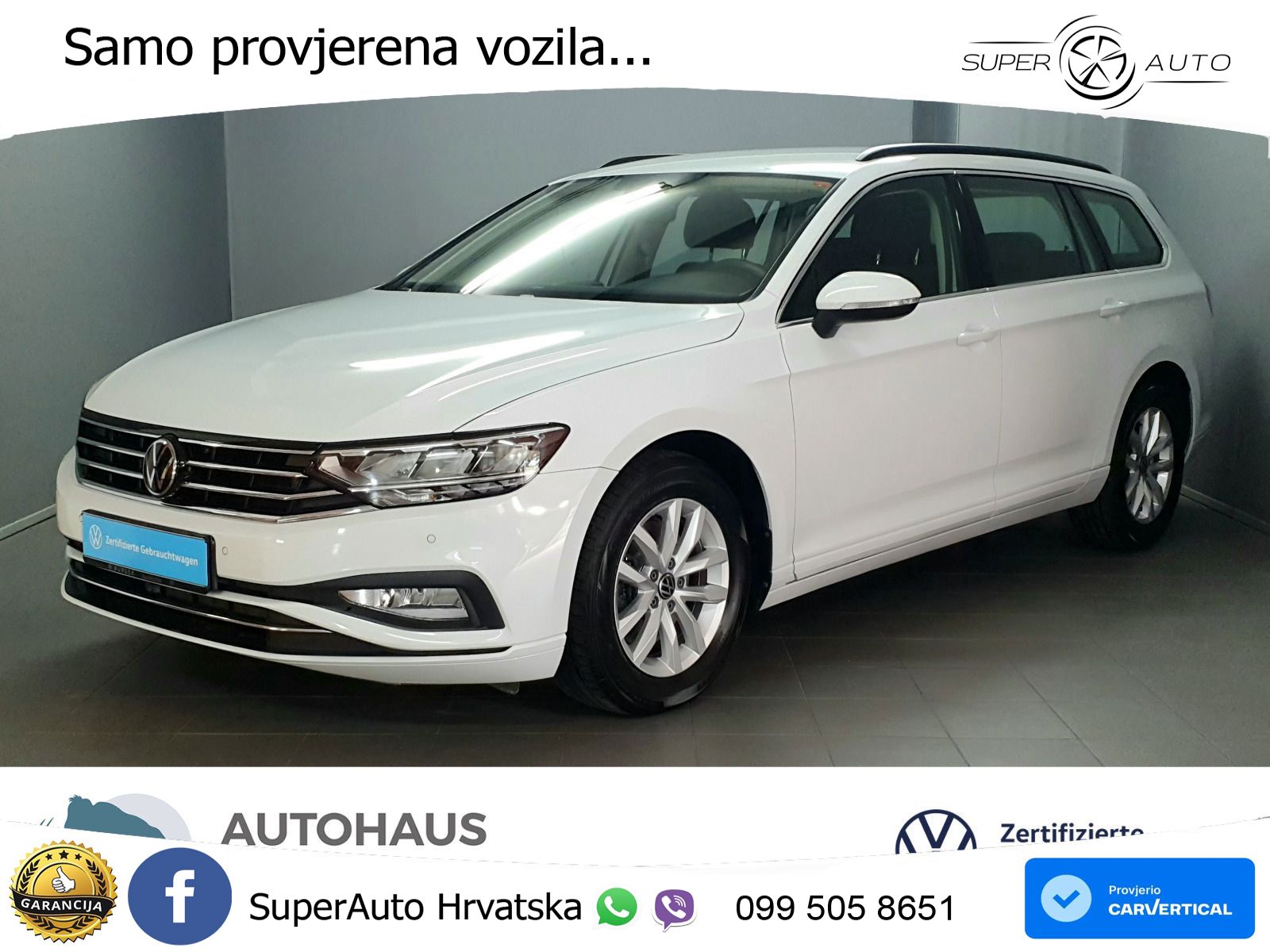 Volkswagen Passat Variant 2.0 TDI (150 KS) DSG Business LED+GR SJED+ACC