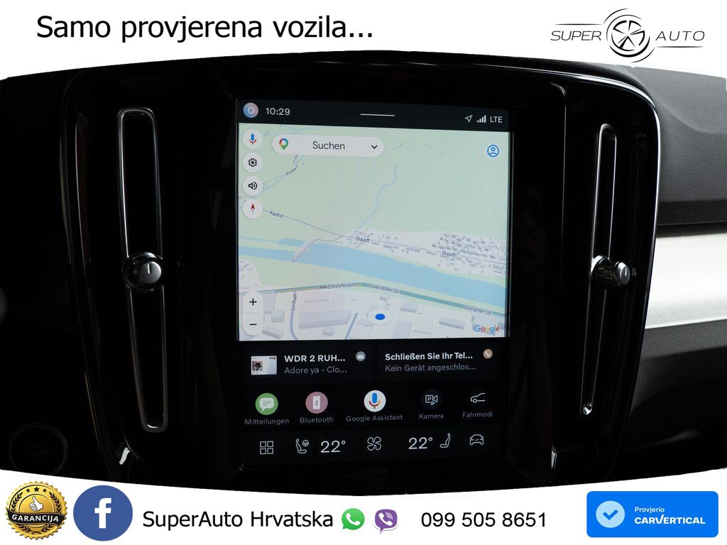 Volvo XC40 2.0 B4 AWD 197 KS Automatic LED+GR SJED+ACC