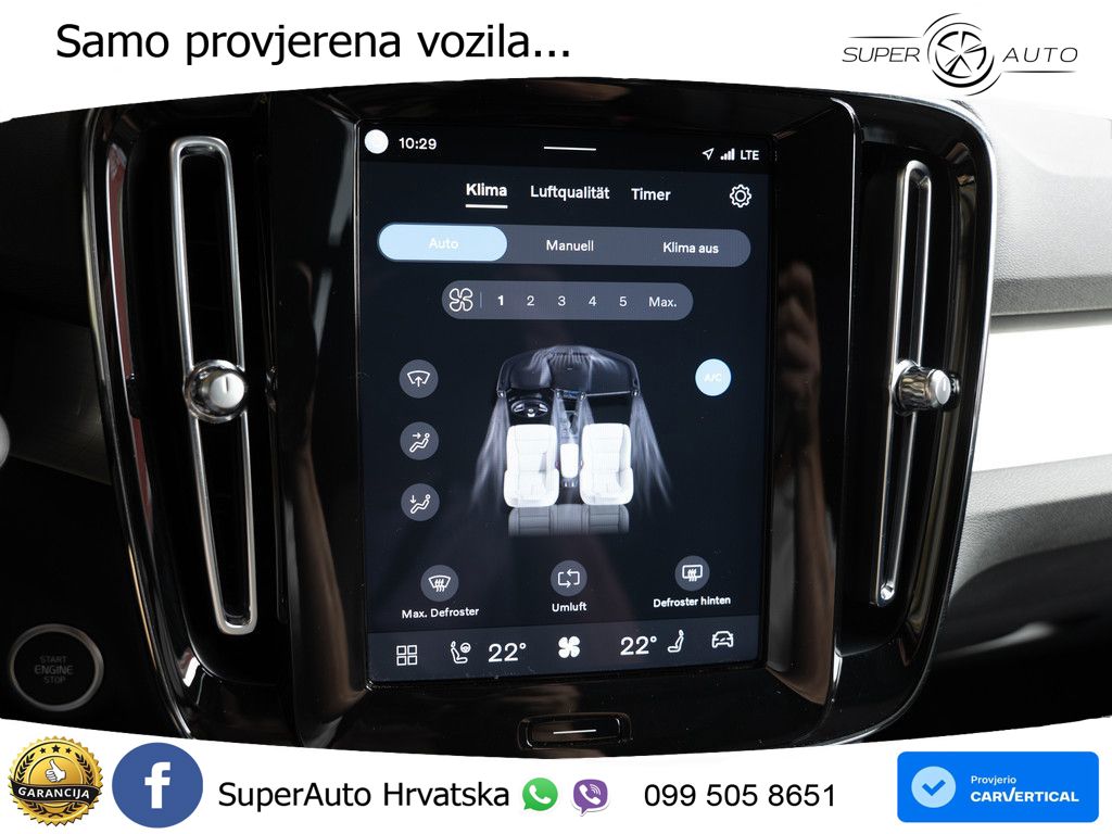 Volvo XC40 2.0 B4 AWD 197 KS Automatic LED+GR SJED+ACC