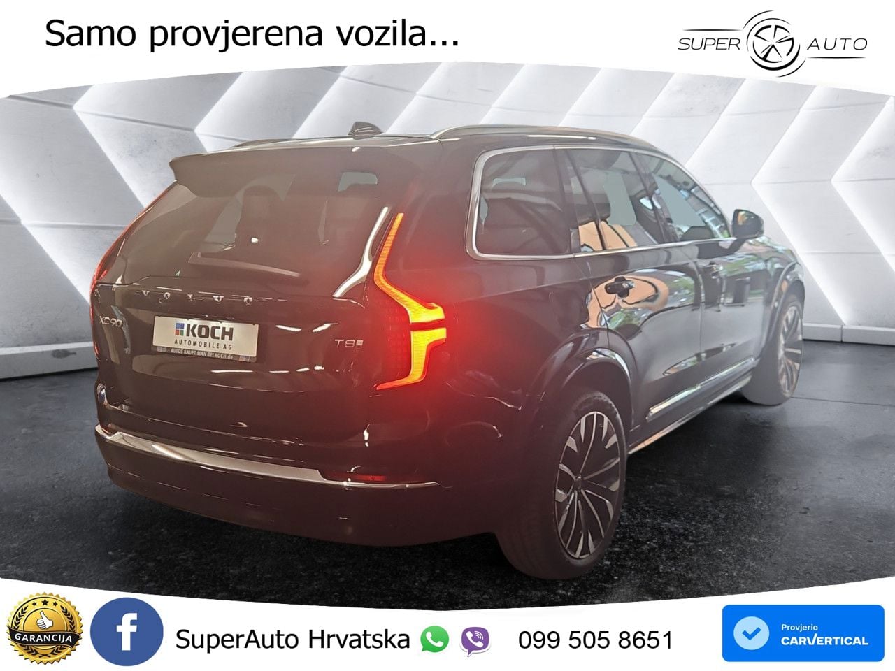 Volvo XC90 2.0 T8 AWD Automatic ACC+HEAD+4xGR SJED+360+PANO