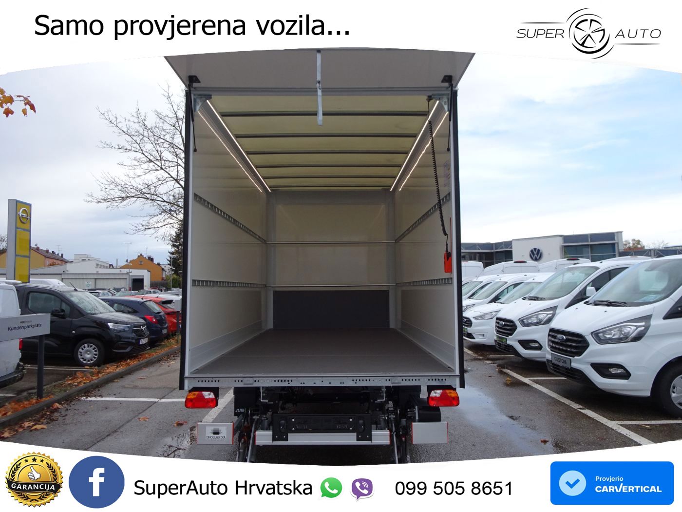 Ford Transit Koffer EK 350 L4 KOFFER*KLIMAAUT*CAM 131 KS