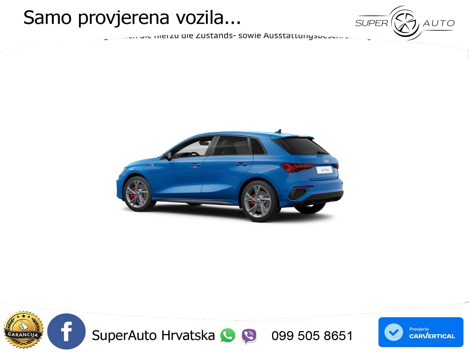 Audi A3 45 TFSIe (245 KS) S tronic S line LED+GR SJED+ACC