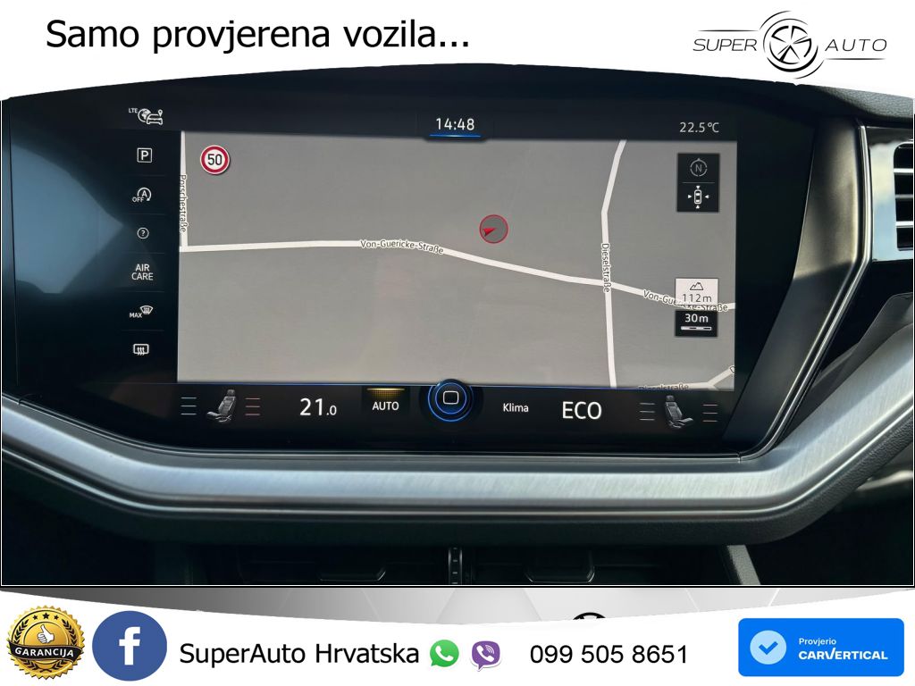 Volkswagen Touareg 3.0 V6 TDI (231 KS) 4MOTION Tiptronic ZRAČNI+ACC+GR SJED+KAM+PANO