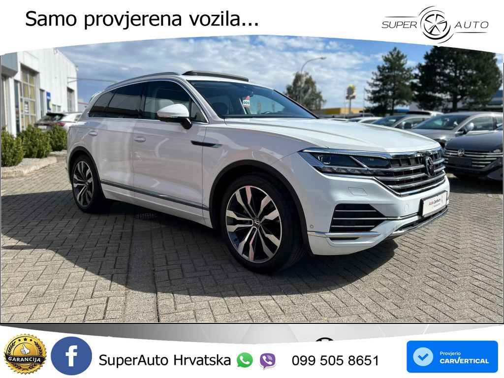 Volkswagen Touareg 3.0 V6 TDI (231 KS) 4MOTION Tiptronic ZRAČNI+ACC+GR SJED+KAM+PANO