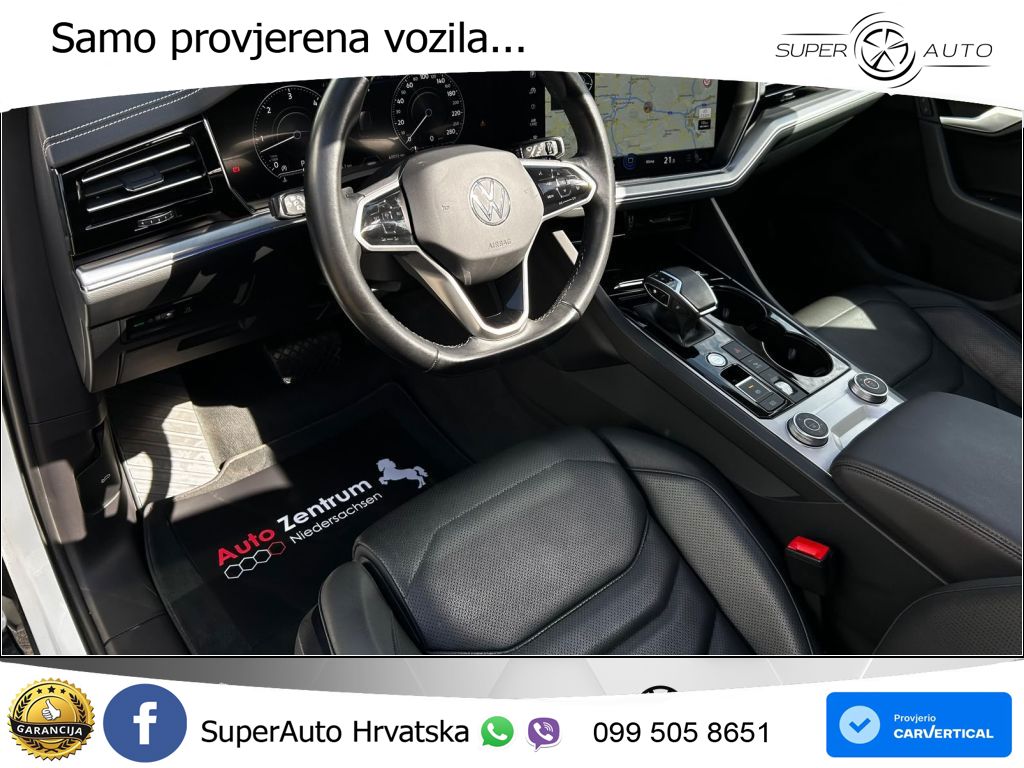 Volkswagen Touareg 3.0 V6 TDI (231 KS) 4MOTION Tiptronic ZRAČNI+ACC+GR SJED+KAM+PANO