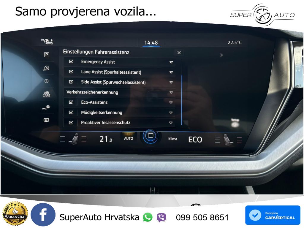 Volkswagen Touareg 3.0 V6 TDI (231 KS) 4MOTION Tiptronic ZRAČNI+ACC+GR SJED+KAM+PANO