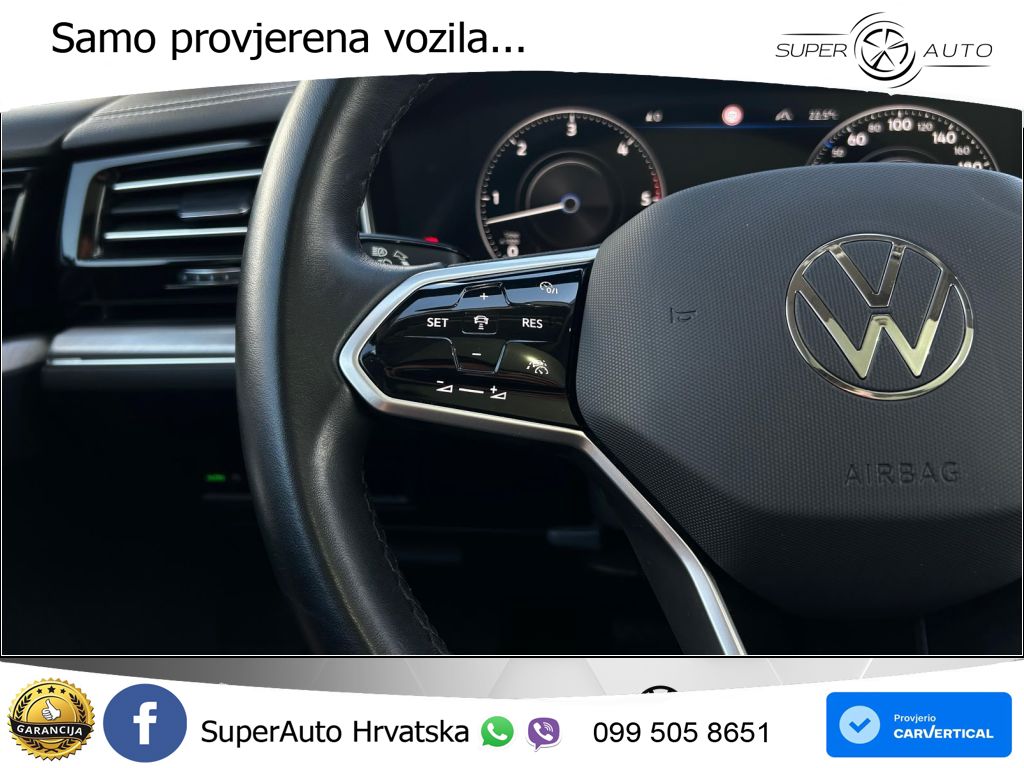 Volkswagen Touareg 3.0 V6 TDI (231 KS) 4MOTION Tiptronic ZRAČNI+ACC+GR SJED+KAM+PANO