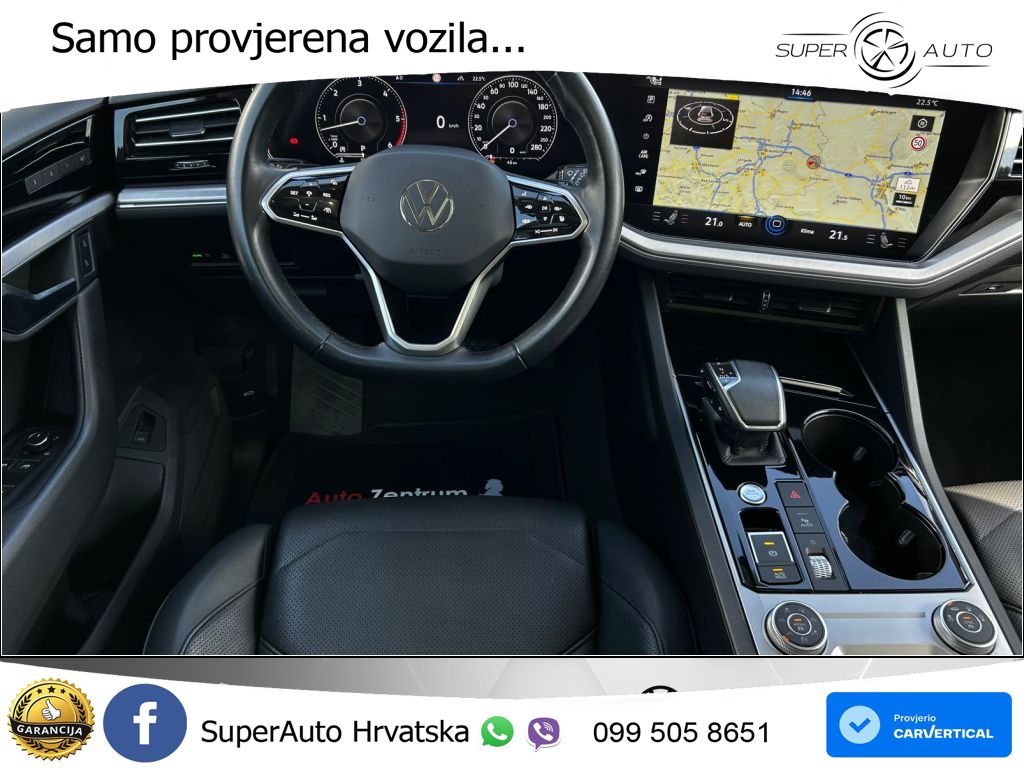 Volkswagen Touareg 3.0 V6 TDI (231 KS) 4MOTION Tiptronic ZRAČNI+ACC+GR SJED+KAM+PANO