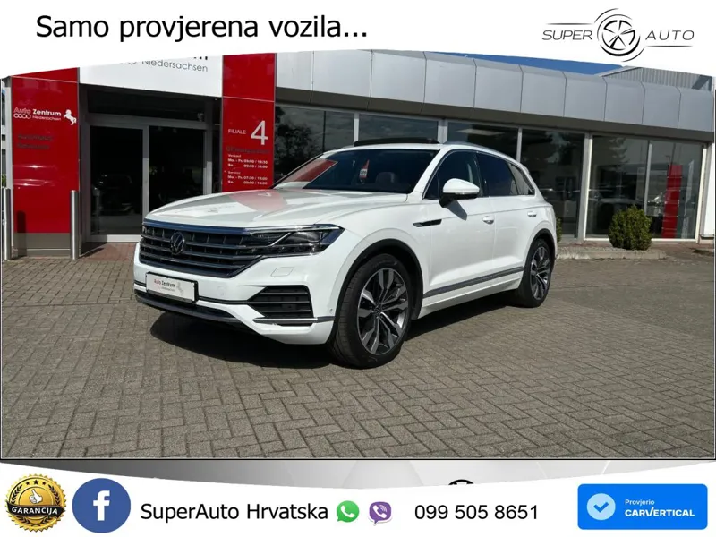 Volkswagen Touareg 3.0 V6 TDI (231 KS) 4MOTION Tiptronic ZRAČNI+ACC+GR SJED+KAM+PANO