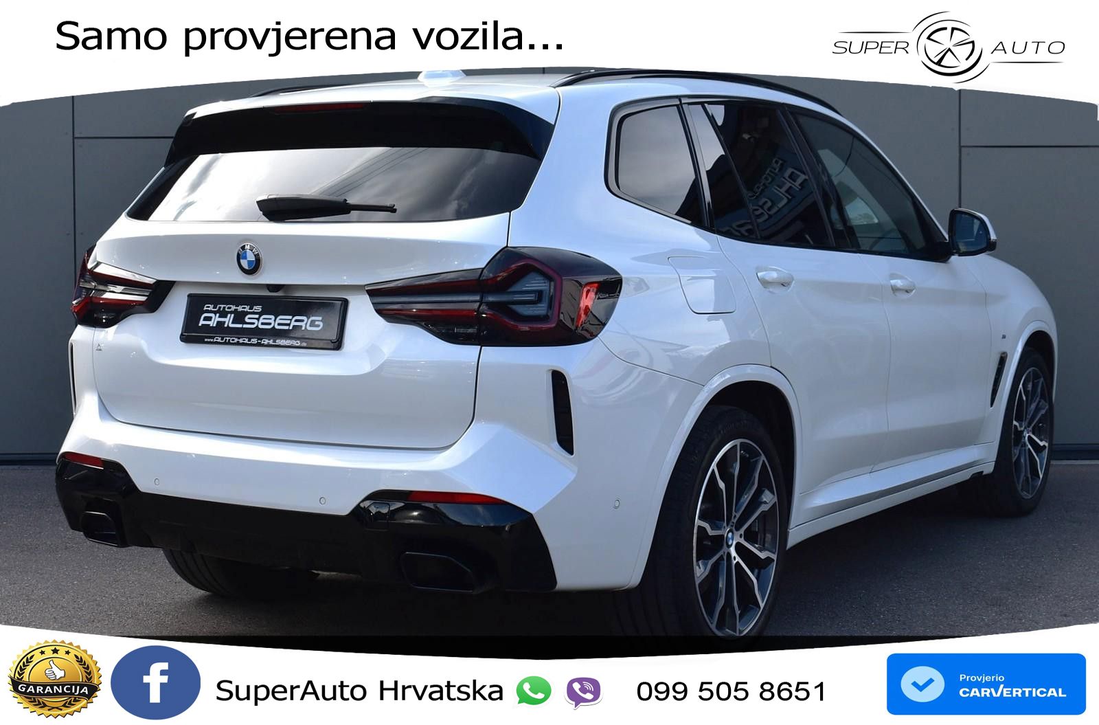 BMW X3 30d xDrive Steptronic M Sport LED+GR SJED+ACC