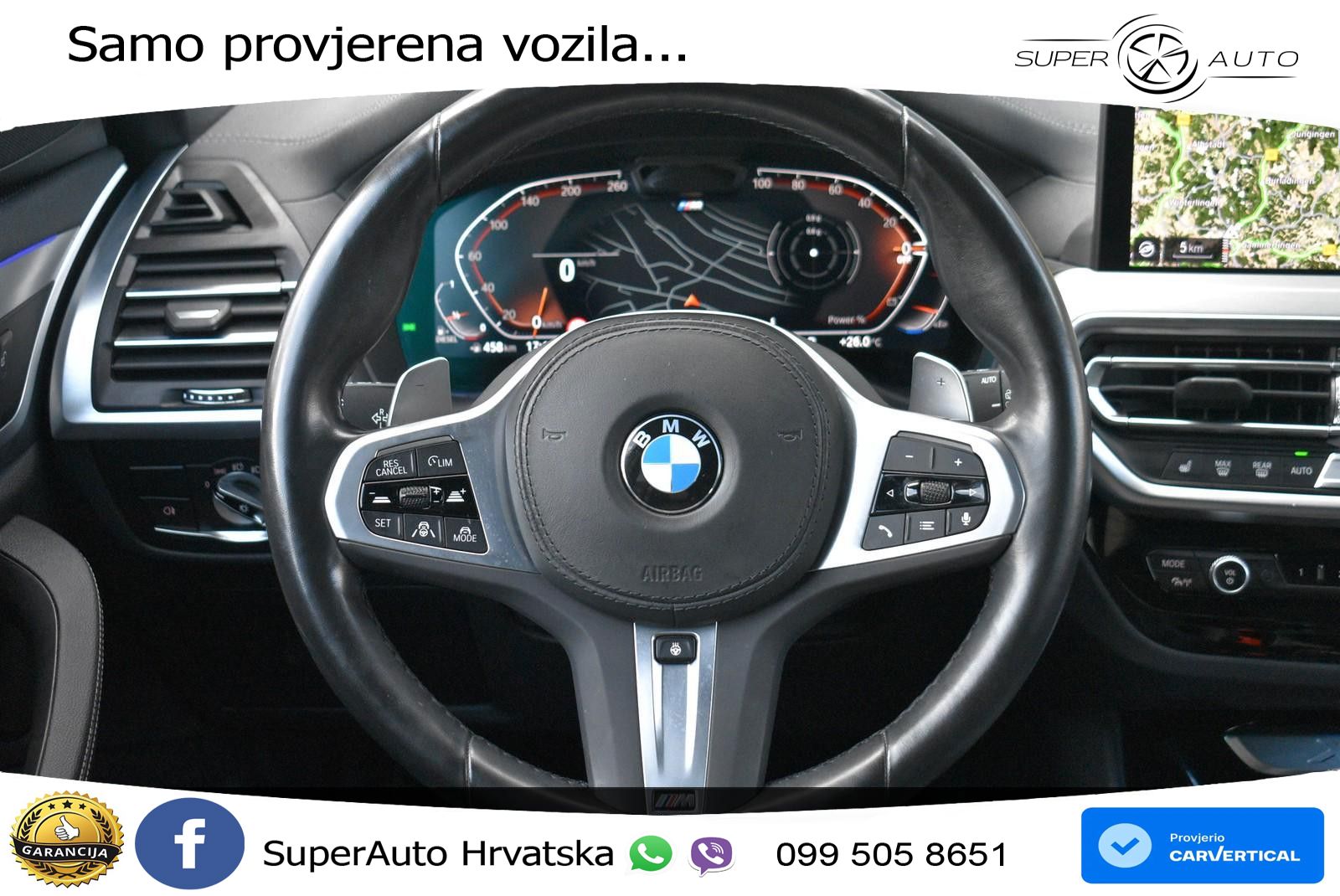 BMW X3 30d xDrive Steptronic M Sport LED+GR SJED+ACC