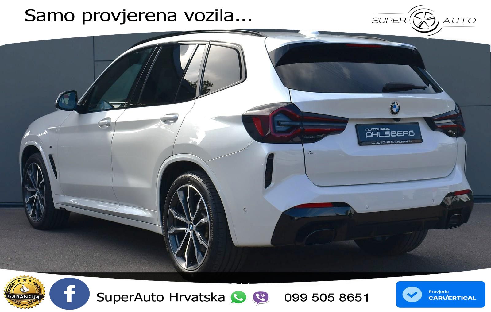 BMW X3 30d xDrive Steptronic M Sport LED+GR SJED+ACC