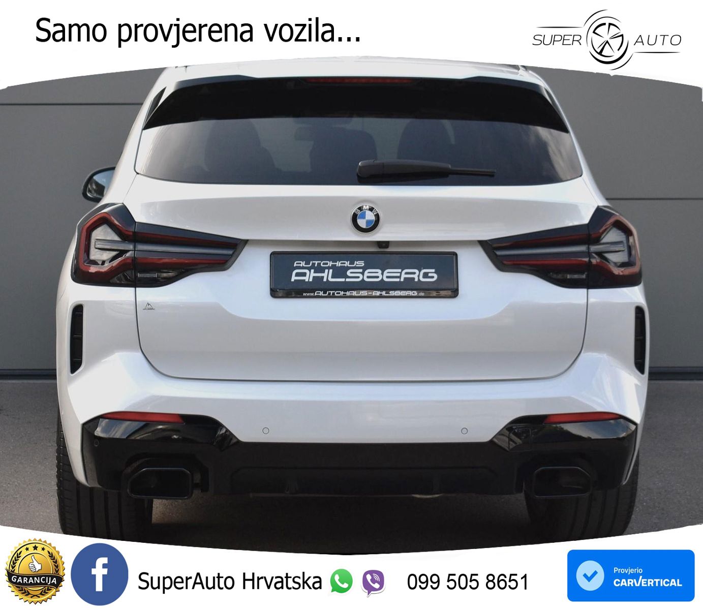 BMW X3 30d xDrive Steptronic M Sport LED+GR SJED+ACC