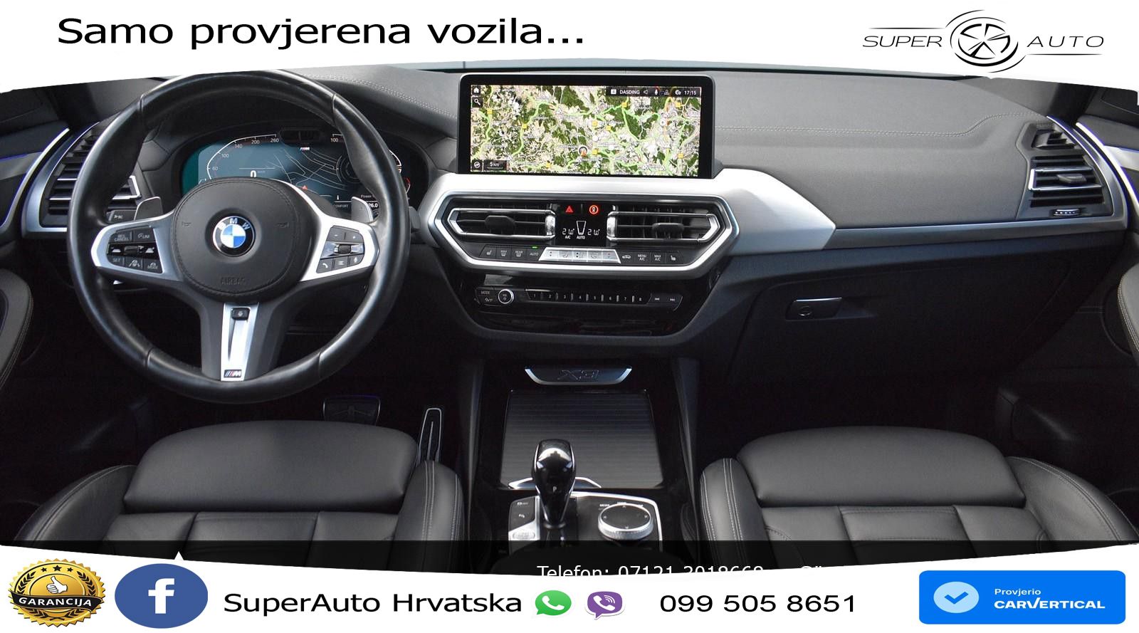 BMW X3 30d xDrive Steptronic M Sport LED+GR SJED+ACC