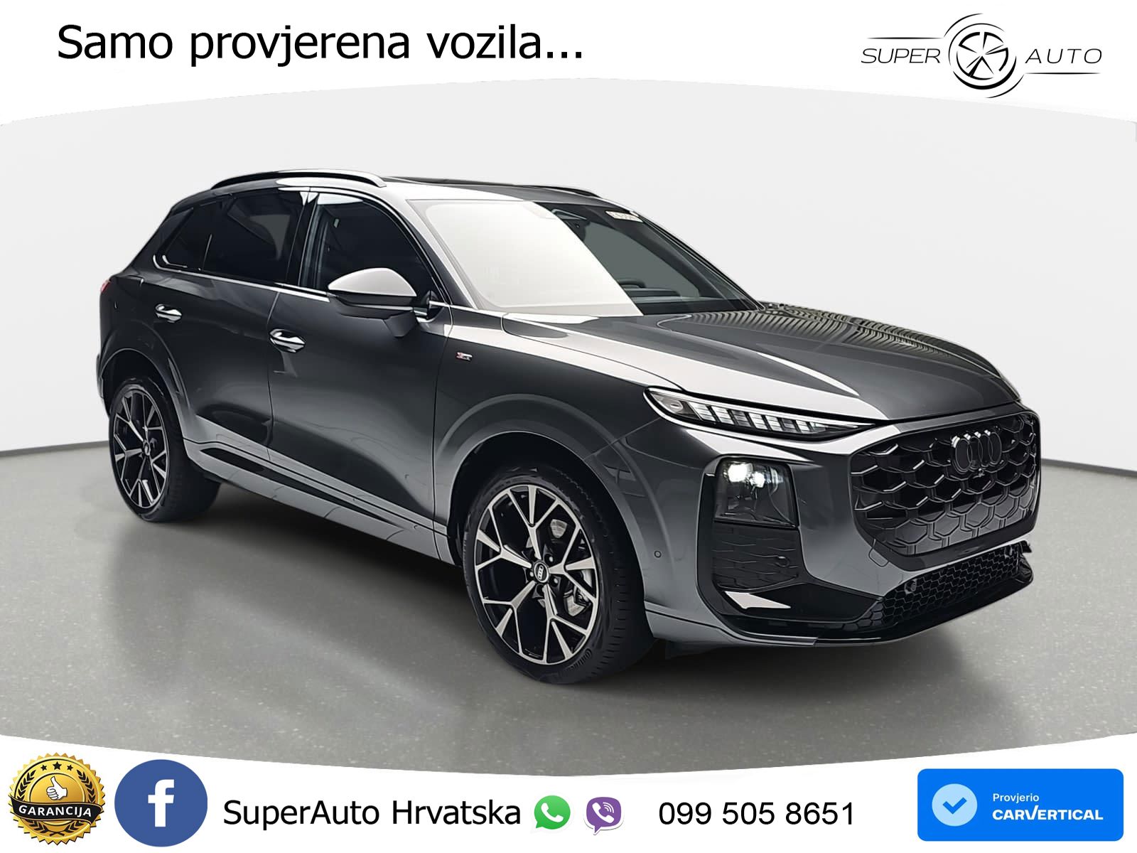 Audi Q3 1.5 TFSI (150 KS) S tronic S line LED+GR SJED+ACC
