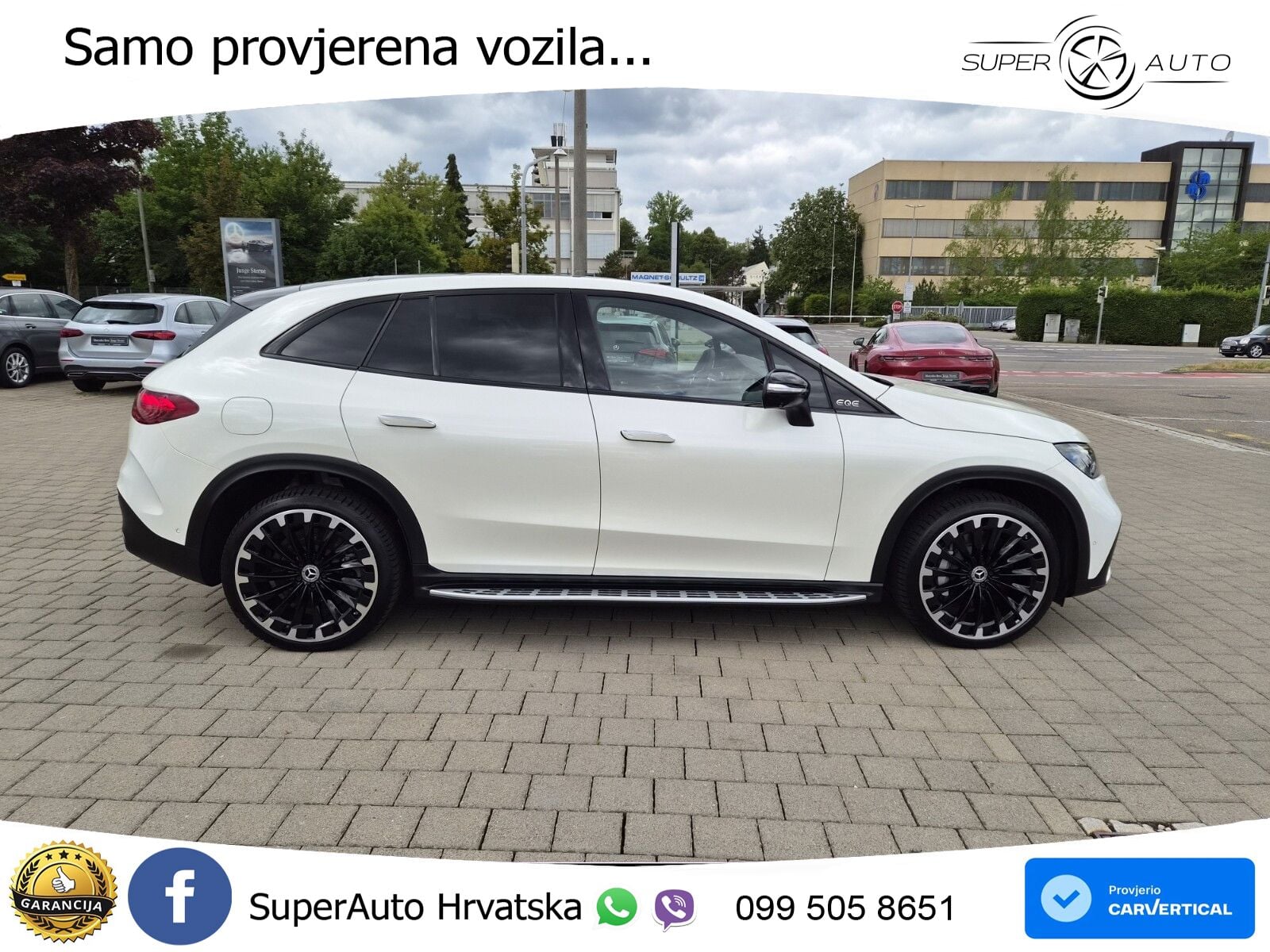 Mercedes EQE SUV 500 100 kWh (408 KS) 4MATIC AMG ACC+HEAD+4xGR SJED+360+PANO