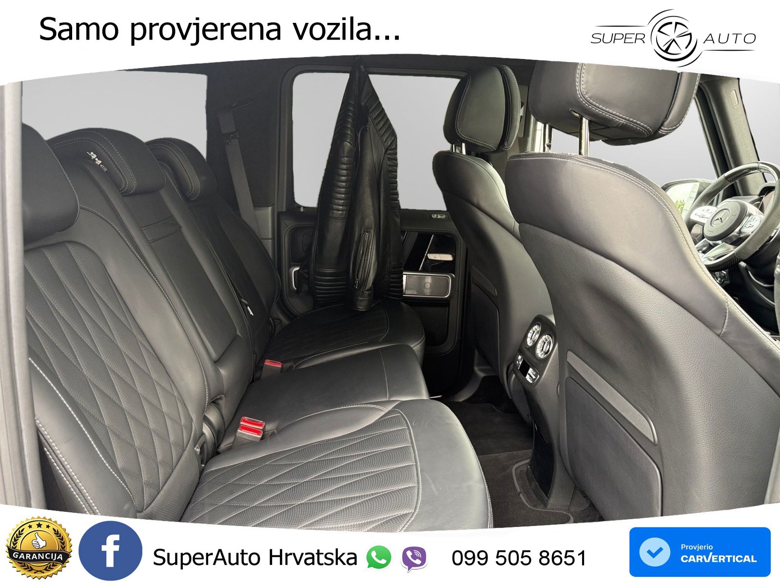 Mercedes AMG G 63 Long V8 (585 KS) 4MATIC 9G-TRONIC AMG SPEEDSHIFT PLUS ZRAČNI+ACC+4xGR SJED+360
