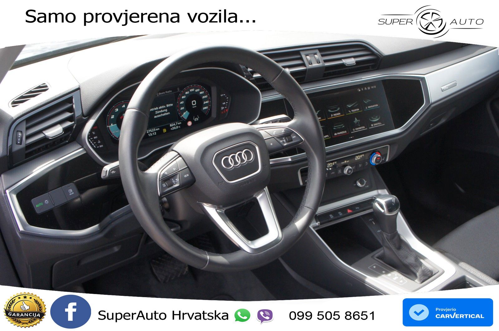 Audi Q3 35 TFSI (150 KS) S tronic advanced LED+GR SJED+ACC