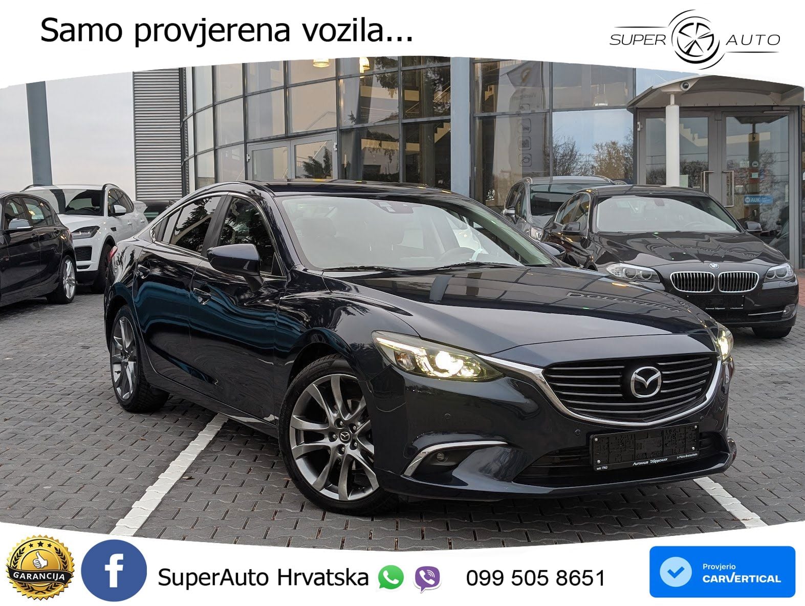 Mazda 6 2.2 Business-Line NAVI. KOŽA. PDC. KLIMA