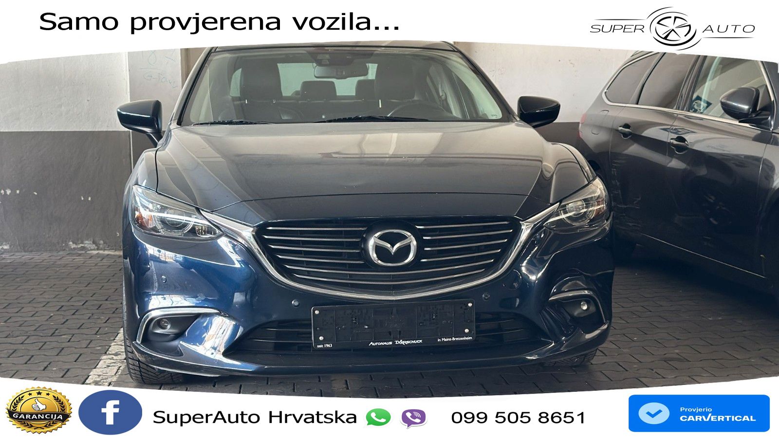 Mazda 6 2.2 Business-Line NAVI. KOŽA. PDC. KLIMA