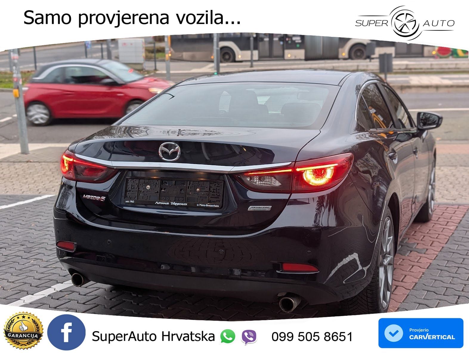 Mazda 6 2.2 Business-Line NAVI. KOŽA. PDC. KLIMA