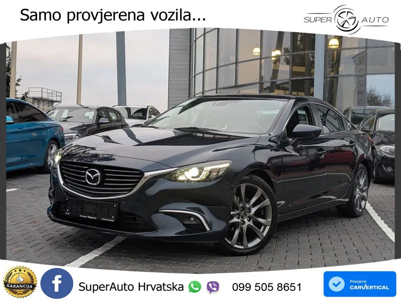 Mazda 6 2.2 Business-Line NAVI. KOŽA. PDC. KLIMA