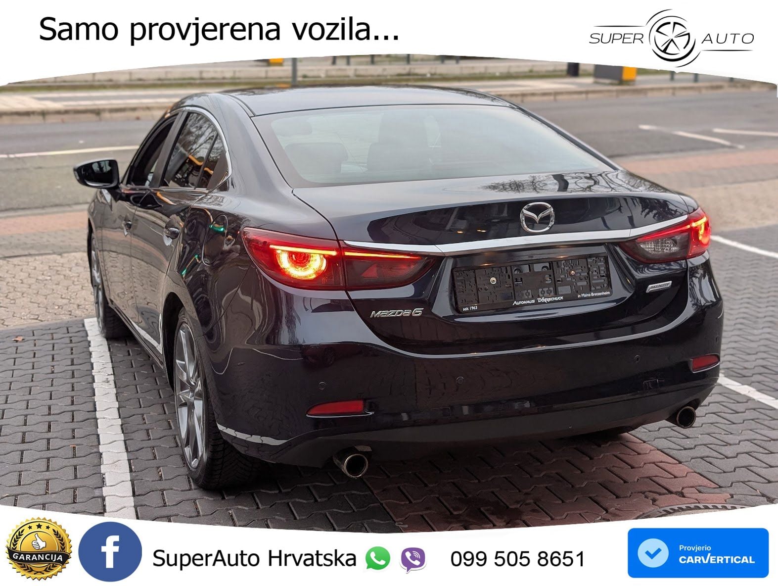 Mazda 6 2.2 Business-Line NAVI. KOŽA. PDC. KLIMA
