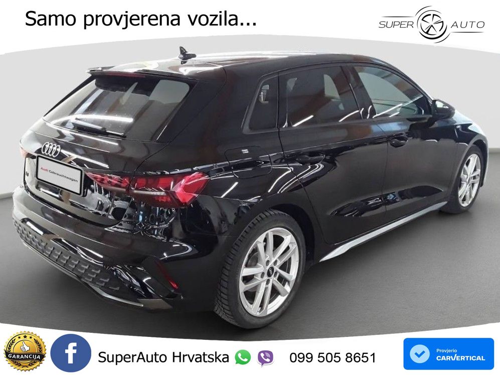 Audi A3 35 TFSI (150 KS) S tronic S line LED+GR SJED+ACC