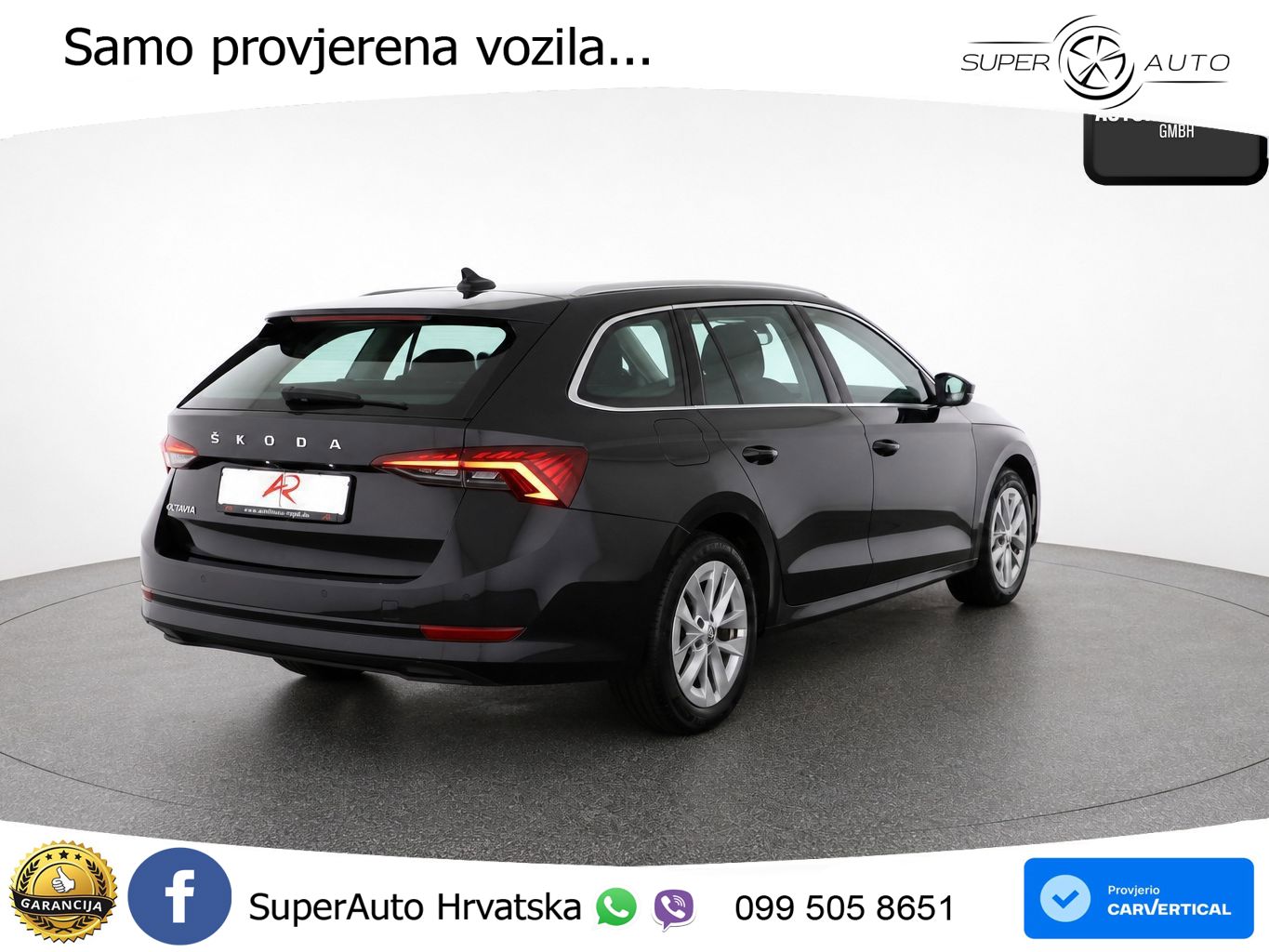 Škoda Octavia Combi 2.0 TDI (150 KS) DSG LED+GR SJED+ACC