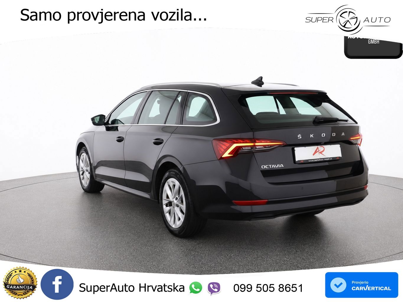 Škoda Octavia Combi 2.0 TDI (150 KS) DSG LED+GR SJED+ACC