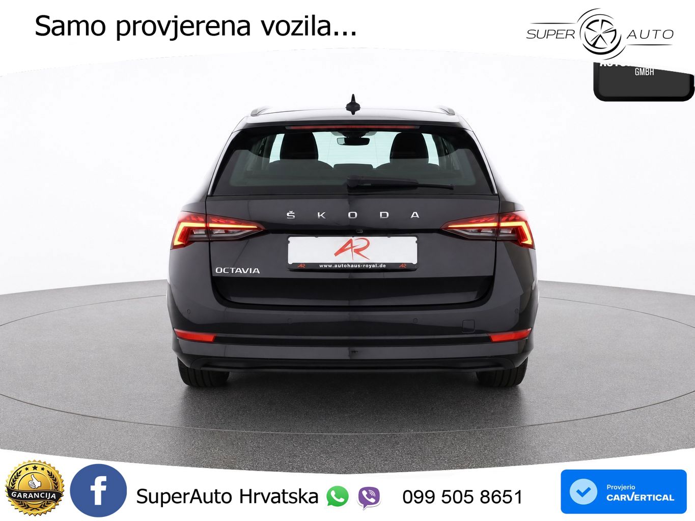 Škoda Octavia Combi 2.0 TDI (150 KS) DSG LED+GR SJED+ACC