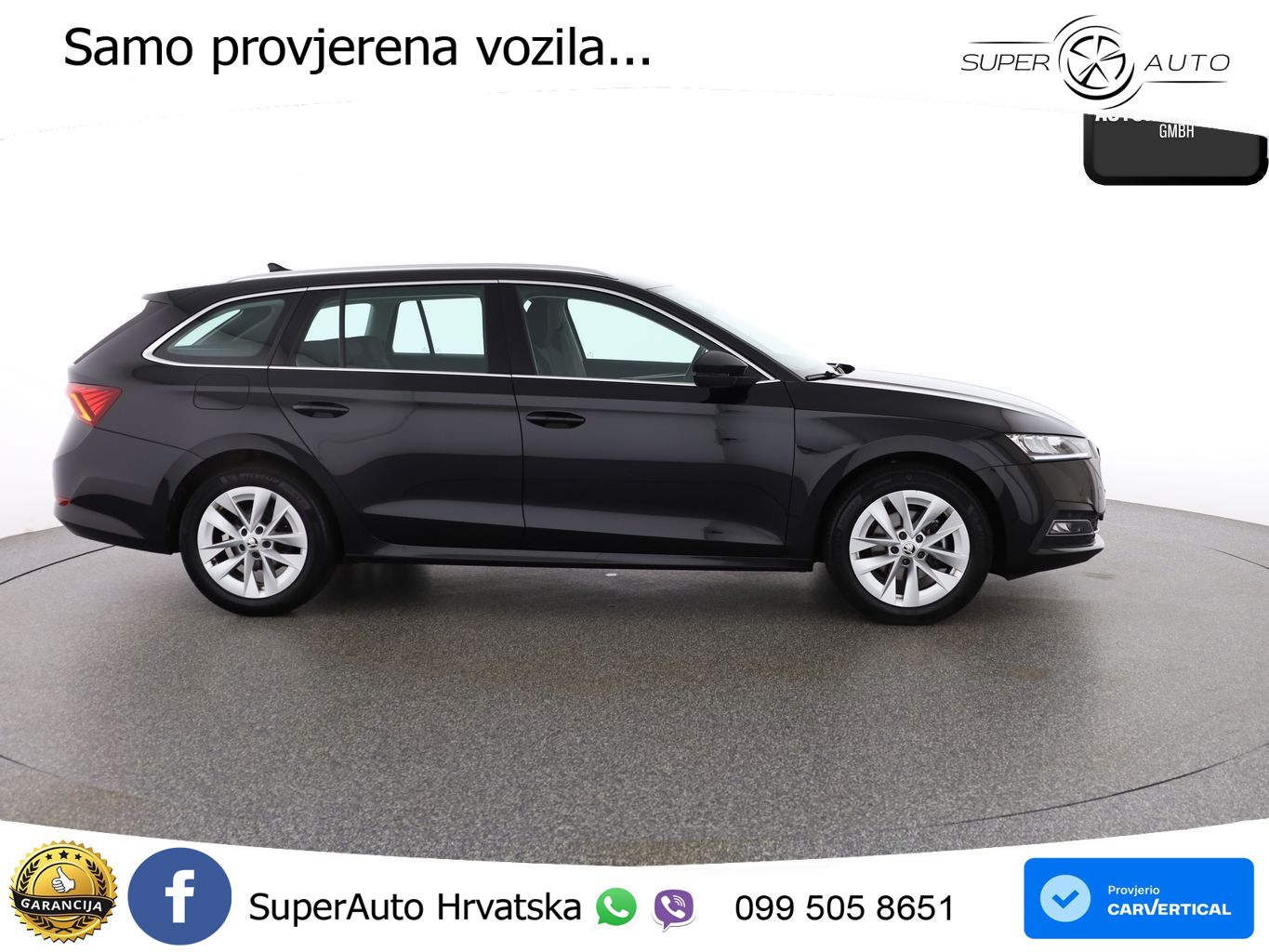 Škoda Octavia Combi 2.0 TDI (150 KS) DSG LED+GR SJED+ACC