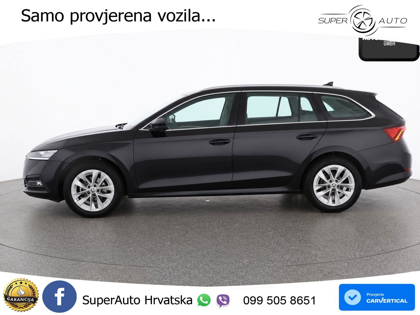 Škoda Octavia Combi 2.0 TDI (150 KS) DSG LED+GR SJED+ACC
