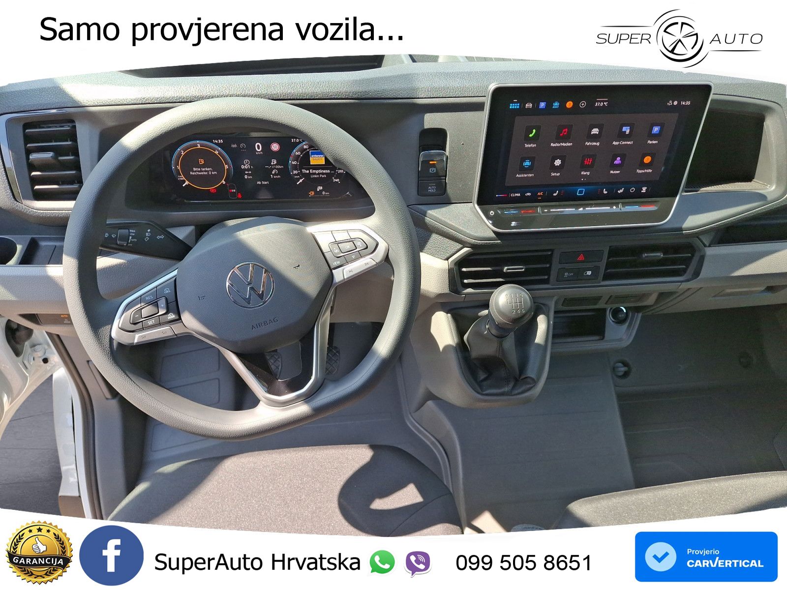 Volkswagen Crafter 35 Kasten 2,0 l  Frontantr ieb 6-Gang Ra 177 KS