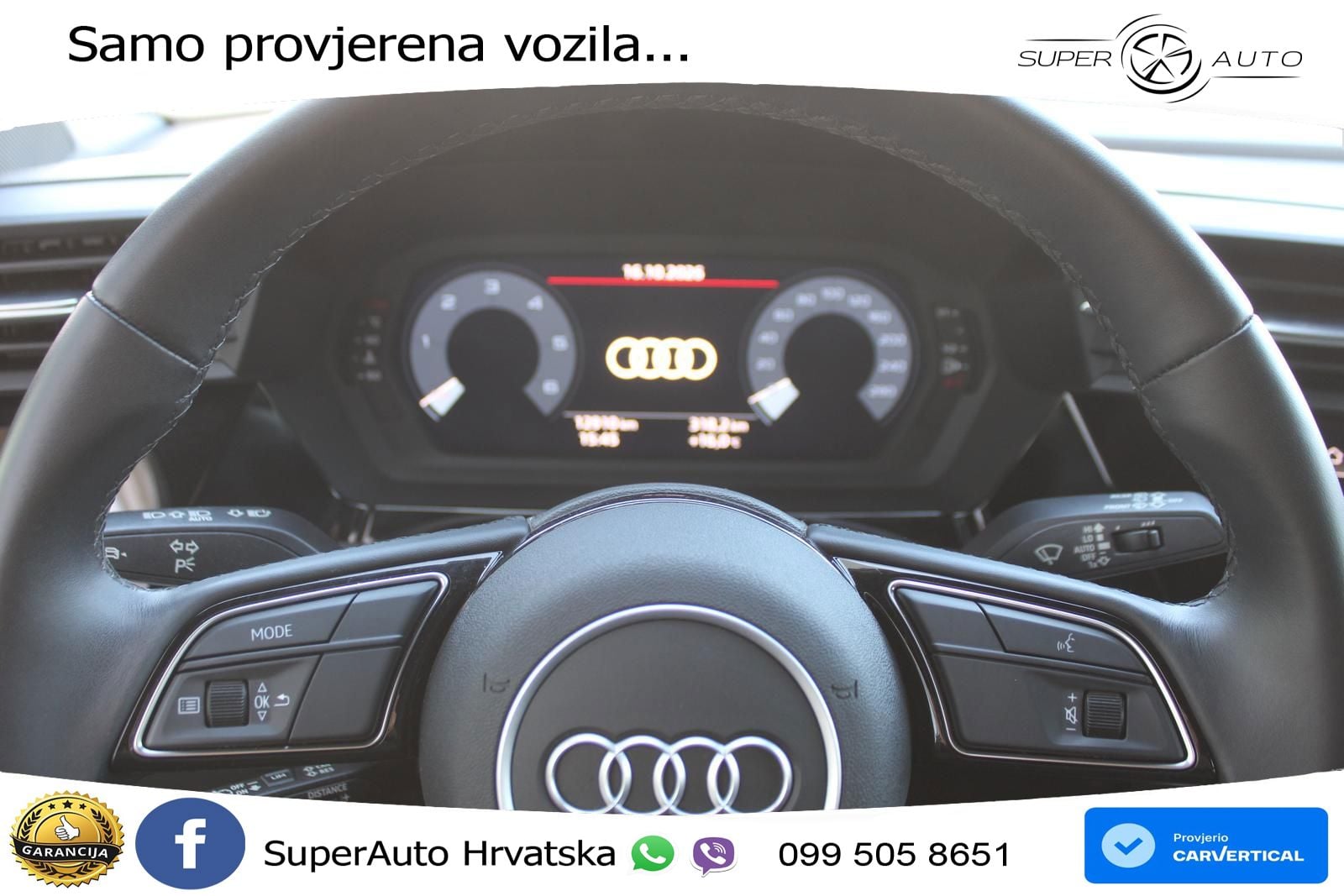 Audi A3 30 TDI (116 KS)