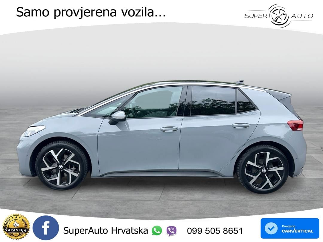 Volkswagen ID.3 Pro 62 kWh (204 KS) LED+GR SJED+ACC