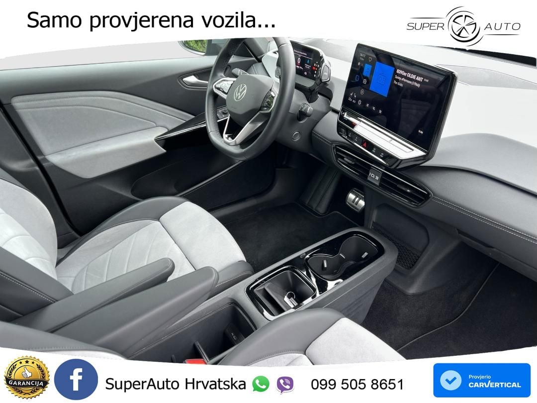 Volkswagen ID.3 Pro 62 kWh (204 KS) LED+GR SJED+ACC