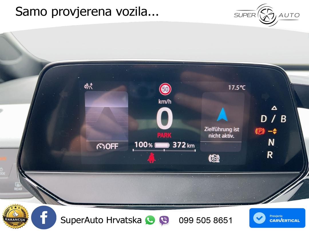 Volkswagen ID.3 Pro 62 kWh (204 KS) LED+GR SJED+ACC