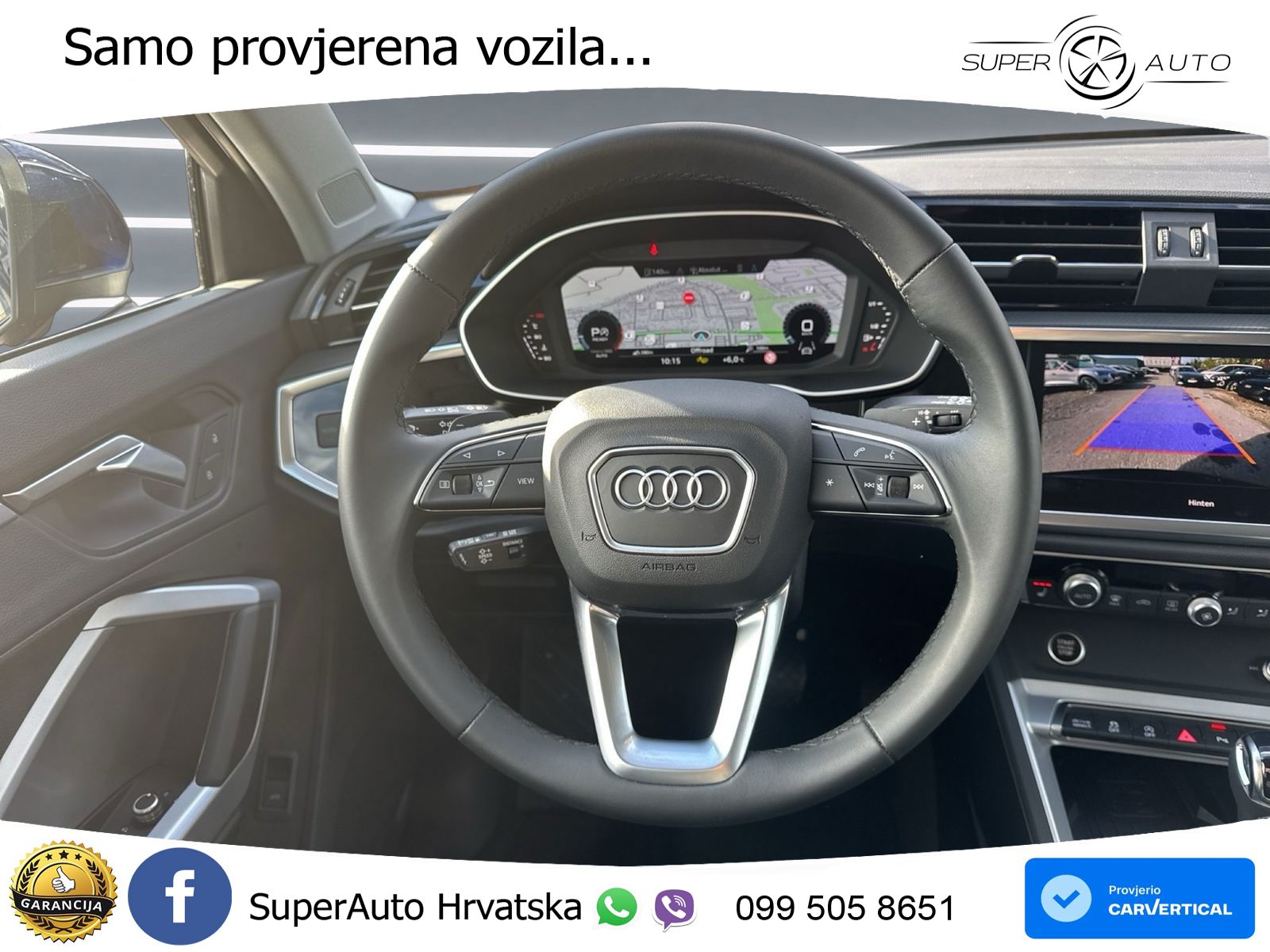 Audi Q3 1.5 TFSI (150 KS) S tronic advanced LED+GR SJED+ACC