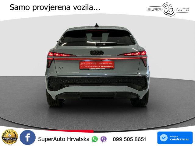 Audi Q3 Sportback 1.5 TFSIe (272 KS) S tronic 2x S line LED+GR SJED+ACC