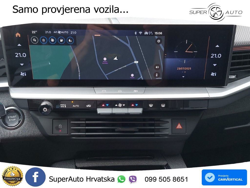 Opel Grandland 1.2 Turbo (145 KS) Hybrid eDCT GS LED+GR SJED+ACC