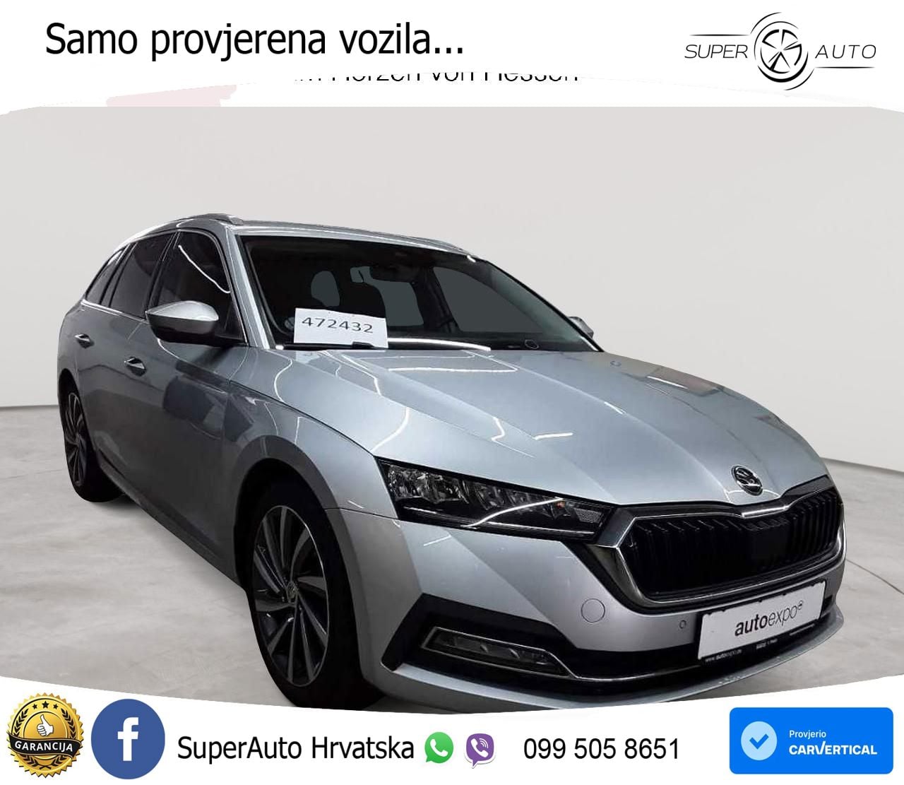 Škoda Octavia Combi 2.0 TDI (150 KS) DSG