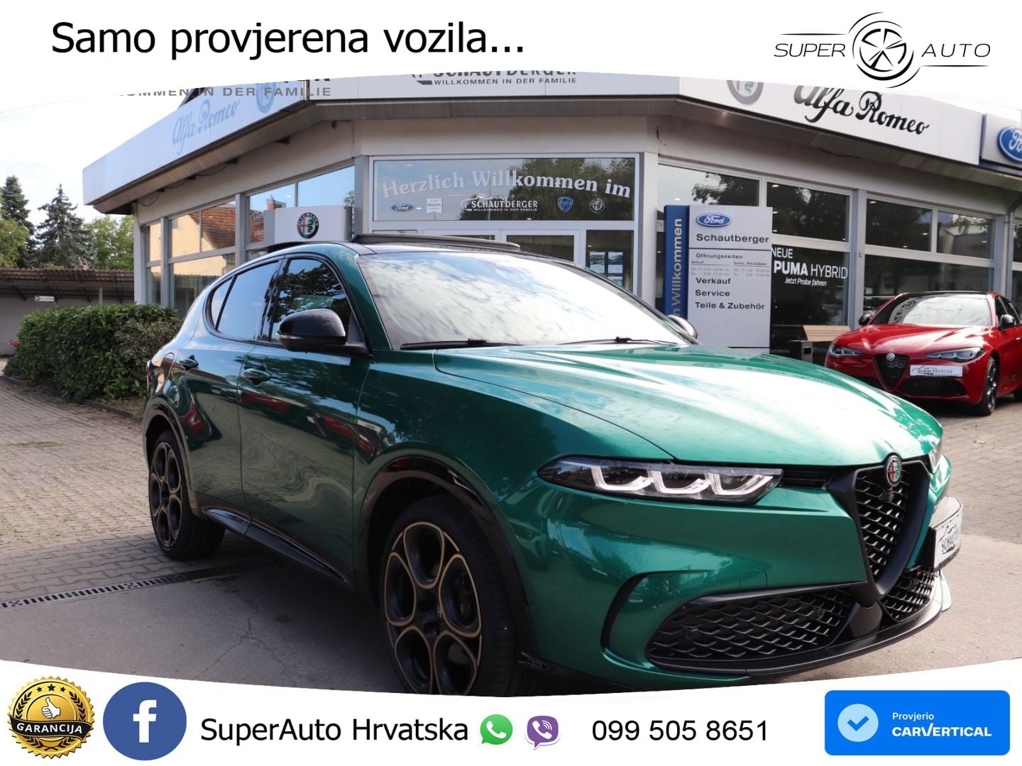 Alfa Romeo Tonale 1.5 VGT (160 KS) 48V-Hybrid TCT LED+GR SJED+ACC