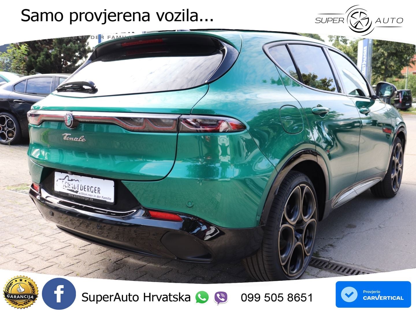 Alfa Romeo Tonale 1.5 VGT (160 KS) 48V-Hybrid TCT LED+GR SJED+ACC