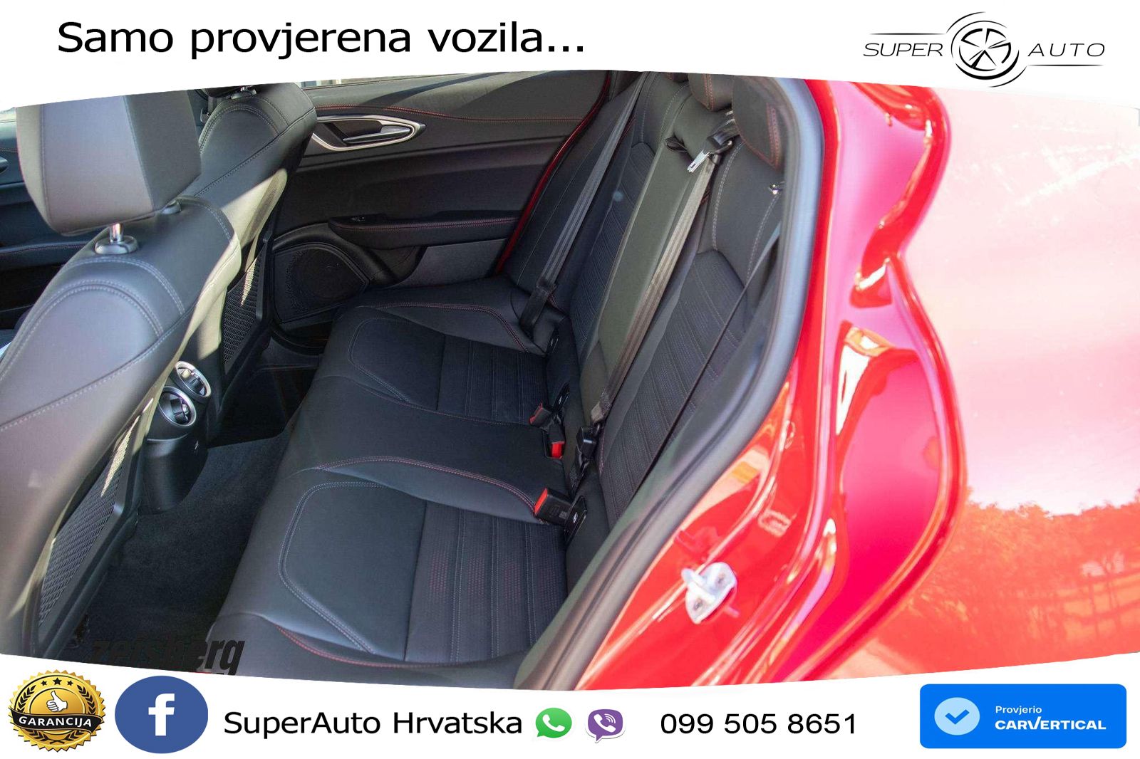 Alfa Romeo Giulia 2.0 Turbo (280 KS) Q4 Automatic LED+GR SJED+ACC