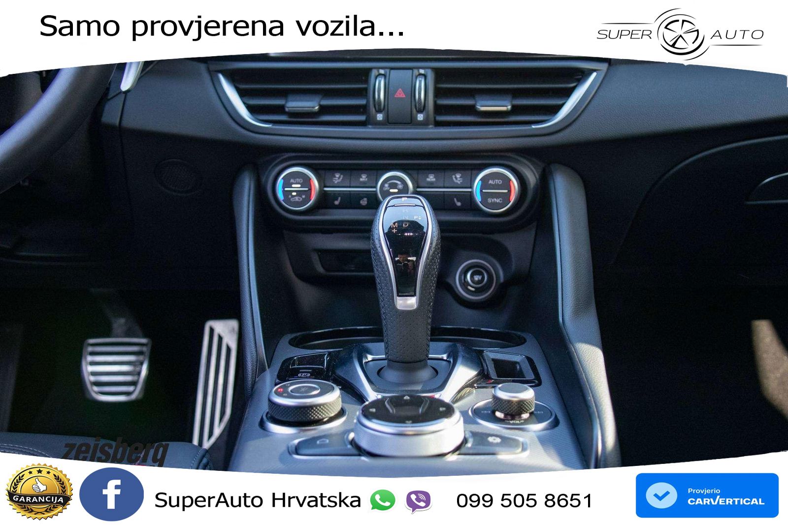 Alfa Romeo Giulia 2.0 Turbo (280 KS) Q4 Automatic LED+GR SJED+ACC