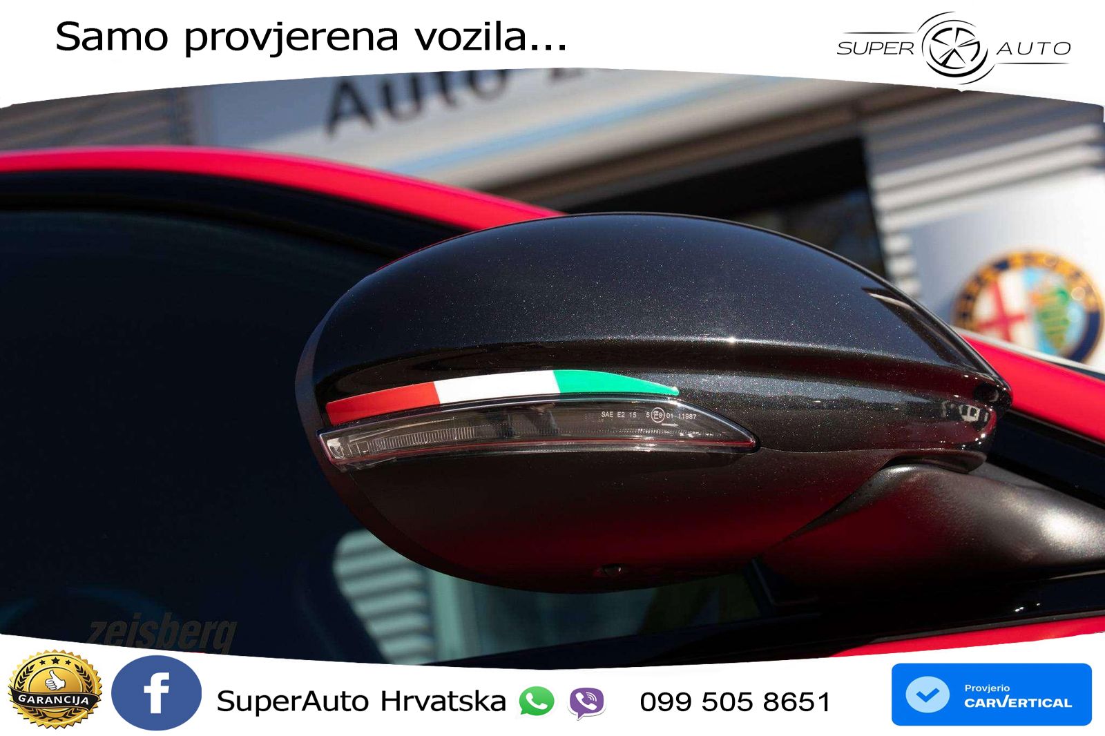 Alfa Romeo Giulia 2.0 Turbo (280 KS) Q4 Automatic LED+GR SJED+ACC