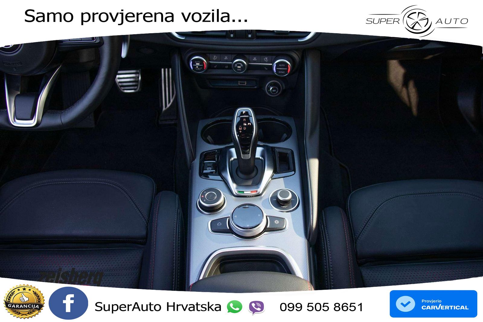Alfa Romeo Giulia 2.0 Turbo (280 KS) Q4 Automatic LED+GR SJED+ACC